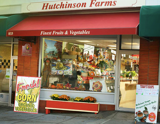 Hutchinson Farms store front Scarsdale, New York