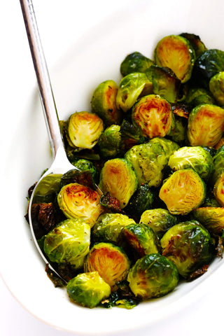 BRUSSEL SPROUTS- OVEN ROASTED