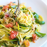 RECIPE  for Green and Yellow Zucchini Pasta